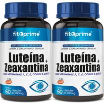 Kit 2x Luteína, Zeaxantina Com Vitaminas 60 Cápsulas