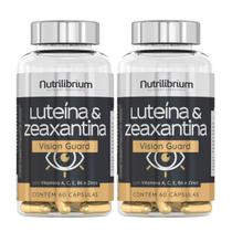 Kit 2x Luteína Zeaxantina Vision Guard com Vit A Licopeno 60 Cáps