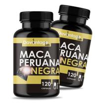 Kit 2x Ma ca Perua na Negra Premium 500 mg 240 Cáps Davantage Lab