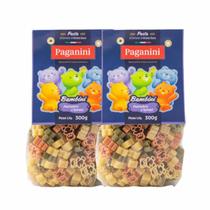 Kit 2X: Macarrão Bambini Ursinhos Tricolore Paganini 300G Kit 2X: Macarrão Bambini Ursinhos Tricolore Paganini 300G