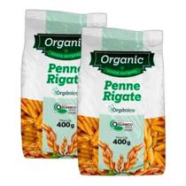 Kit 2X: Macarrão Penne Orgânico Organic 400G