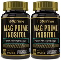 Kit 2x Mag Prime Inositol Com L-Triptofano, L-Teanina, Vitaminas B6 e B12 60 Cápsulas