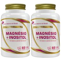 KIT 2X Magnésio + Mio-Inositol 60 cápsulas - Flora Nativa
