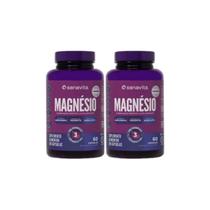 Kit 2x Magnésio Tri Complex 60 Cápsulas Sanavita