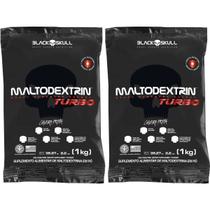 Kit 2X Maltodextrina Turbo - 1000g Refil Tutti Frutti - BlackSkull