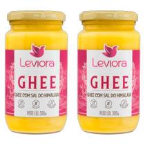 Kit 2X: Manteiga Ghee Sal Do Himalaia Sem Lactose Leviora Kit 2X: Manteiga Ghee Sal Do Himalaia Sem Lactose Leviora
