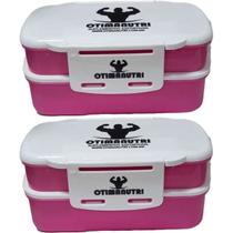 Kit 2X Marmiteira Rosa - OtimaNutri