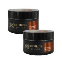 Kit 2x Máscaras Specialiste Colorante Castanho 250g Bio Extratus