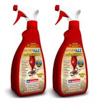 Kit 2x Mata Escorpião Scorpmax Spray 500ml Pronto Uso Baratas Aranha Pulga Carrapato