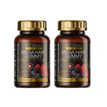Kit 2x mega hair gummy belíssima