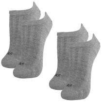 Kit 2X Meia Invisível AR15 Sport Poliamida Algodão Premium - Cinza Kit 2X Meia Invisível AR15 Sport Poliamida Algodão Premium - Cinza