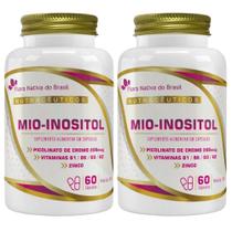 Kit 2X Mio-Inositol + Vitaminas 500Mg 60 Cápsulas Flora