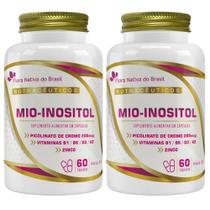KIT 2X Mio-Inositol + Vitaminas 500mg 60 cápsulas - Flora Nativa