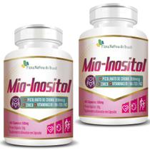 KIT 2X Mio-Inositol + Vitaminas 500mg 60 cápsulas - Flora Nativa