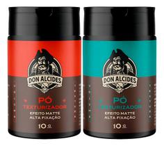 Kit 2x Modelador Em Pó Barba Negra E Calico Jack Don Alcides