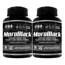 Kit 2x MoroBlack Laranja Moro Cranberry Cafeína Cromo Vitamina K2 B3 60 Capsulas Flora Nativa Kit 2x MoroBlack Laranja Moro Cranberry Cafeína Cromo Vitamina K2 B3 60 Capsulas Flora Nativa