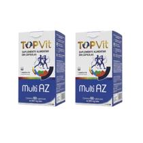 kit 2x Multivitamínico A-Z Topvit 60 Cápsulas kit 2x Multivitamínico A-Z Topvit 60 Cápsulas