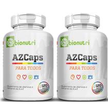 Kit 2x Multivitamínico AZ Caps Para Todos 120 Cápsulas - Bionutri