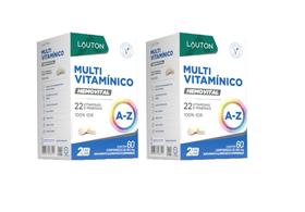 Kit 2x Multivitamínico Hemovital (60 cápsulas) - Lauton Kit 2x Multivitamínico Hemovital (60 cápsulas) - Lauton