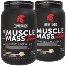 Kit 2x Muscle Mass Hipercalórico - Espartanos Suplementos