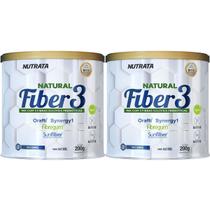 Kit 2X Natural Fiber 3 - 200g - Nutrata Kit 2X Natural Fiber 3 - 200g - Nutrata