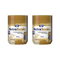 Kit 2X Nutra Senior Adulto 50+ Complemento Alimentar 800g - 28 Vitaminas e Minerais - NutraMilk