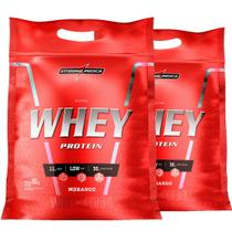 Kit 2x Nutri Whey Protein 907g Refil Integralmedica