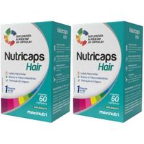 KIT 2X Nutricaps Hair 60 cápsulas - Maxinutri