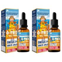 Kit 2x O-Trix Ômega 3 em Gotas Kids 30ml Flora Nativa Kit 2x O-Trix Ômega 3 em Gotas Kids 30ml Flora Nativa