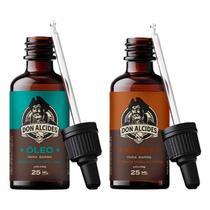 Kit 2x Óleo Barba Cálico Jack e Vanilla Coffee Don Alcides