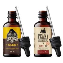Kit 2x Óleo Barba Lemon Bone E Peaky Blinders Don Alcides