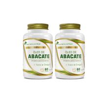Kit 2x Óleo de Abacate 2x60 cápsulas Flora Nativa do Brasil Sabor:Sem sabor Kit 2x Óleo de Abacate 2x60 cápsulas Flora Nativa do Brasil Sabor:Sem sabor