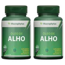 KIT 2X Óleo de Alho 760mg 60 cápsulas - Macrophytus