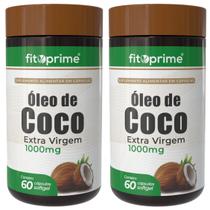 Kit 2x Óleo de Coco Extra Virgem 60 Cápsulas Kit 2x Óleo de Coco Extra Virgem 60 Cápsulas