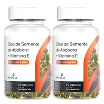 KIT 2x Óleo de Semente de Abóbora 1000mg 60 cápsulas - Natulha KIT 2x Óleo de Semente de Abóbora 1000mg 60 cápsulas - Natulha