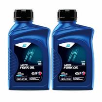 Kit 2x Óleo De Suspensão Bengala 10w Elf 500ml Moto Fork Oil
