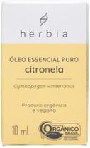 Kit 2X: Óleo Essencial De Citronela Orgânico Herbia 10Ml