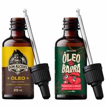 Kit 2x Óleo Para Barba Lemon Bone e Guaraná Don Alcides