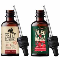 Kit 2x Óleo Para Barba Peaky Blinders e Guaraná Don Alcides