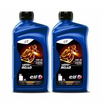 Kit 2x óleo para Moto 10w40 Semisintético Elf Moto 4 Road