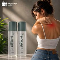 Kit 2x Óleo Rennovit 140ml Jan Rosê Para Massagens, contra dor, Estrias e Cicatrizes Kit 2x Óleo Rennovit 140ml Jan Rosê Para Massagens, contra dor, Estrias e Cicatrizes