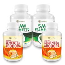 Kit 2x Óleo Semente Abóbora 1000mg 60Cp + 2xSaw 500mg 120Cp