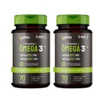 Kit 2x - Ômega 3 (1 g) - 70 cápsulas - Omix