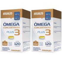 KIT 2X Ômega 3 Livre de metais pesados IFOS 120 cápsulas - Maxinutri KIT 2X Ômega 3 Livre de metais pesados IFOS 120 cápsulas - Maxinutri