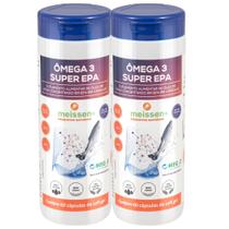 Kit 2x Omega 3 Meg-3 Super EPA 60 Capsulas - Meissen Kit 2x Omega 3 Meg-3 Super EPA 60 Capsulas - Meissen