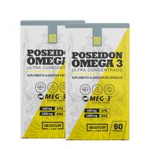 Kit 2x Ômega 3 Poseidon 1.400mg Ultra Concentrado - 60 cáps Iridium Labs