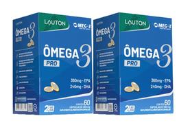 Kit 2x Ômega 3 Pro 1350mg 60 cápsulas Lauton