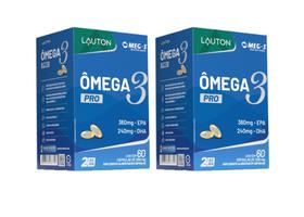 Kit 2x Ômega 3 Pro meg-3 (60 cápsulas) - Lauton Kit 2x Ômega 3 Pro meg-3 (60 cápsulas) - Lauton