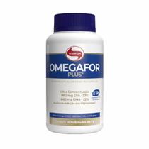 Kit 2X: Omegafor Plus Ômega 3 1g Vitafor 120 Cápsulas Kit 2X: Omegafor Plus Ômega 3 1g Vitafor 120 Cápsulas