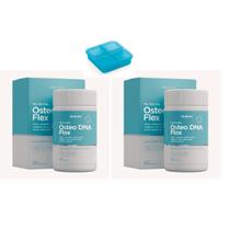 Kit 2x Osteo DNA Flex Luci Luci Cálcio com K2 Ossos Fortes